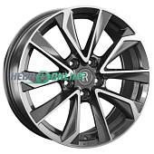 Литой диск Replay GL50 7.5x19 5x108 ET 46 Dia 63.3 (серый темный глянцевый полностью полированнный)