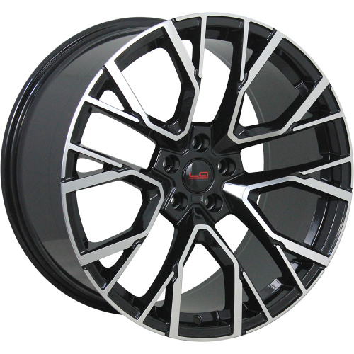 LegeArtis Concept B541 10.5x20 5x112 ET 40 Dia 66.6 (чёрный глянцевый с полированной лицевой частью)