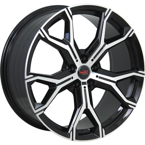 LegeArtis Concept B537 10.5x20 5x112 ET 40 Dia 66.6 (серый темный глянцевый полностью полированнный)