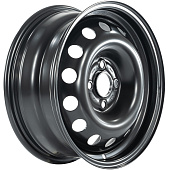 Штампованный диск Trebl 7405 5.5x15 4x100 ET 51 Dia 54.1 (черный глянцевый)