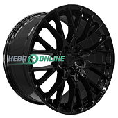 Литой диск PDW 5408 9.5x19 5x112 ET 33 Dia 66.6 (черный глянцевый)
