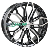 Литой диск RST R 208 6.5x18 5x108 ET 33 Dia 60.1 (черный глянцевый)