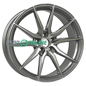 Литой диск NEO 206FF 8.5x20 5x114.3 ET 40 Dia 67.1 (черный с полированной лицевой частью)