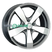 Литой диск LS Wheels LS205 7x16 4x100 ET 40 Dia 73.1 (bkf)