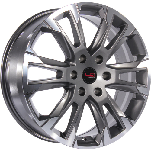 LegeArtis Concept TY579 8x20 6x139.7 ET 60 Dia 95.1 (серый темный глянцевый полностью полированнный)