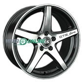 Литой диск LS Wheels LS540 7x16 5x100 ET 38 Dia 73.1 (bkf)