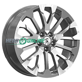 Литой диск КиК КР003 7.5x19 5x114.3 ET 40 Dia 64.1 (diamond gloss graphite)