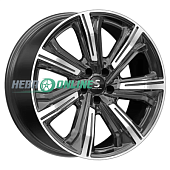 Литой диск КиК Premium Series Kleemann (КР1067) 8.5x20 5x120 ET 45 Dia 59.6 (графит матовый)