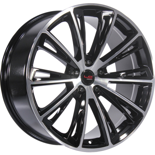 LegeArtis Concept A540 9x20 5x112 ET 28 Dia 66.6 (чёрный глянцевый с полированной лицевой частью)