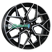 Литой диск Venti 1420 5.5x14 4x100 ET 40 Dia 60.1 (серебристый с полированным ободом)