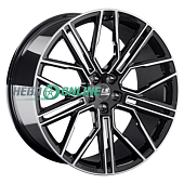Литой диск LS Forged LS FG08 10.5x22 5x112 ET 31 Dia 66.6 (серебристый матовый с полированной лицевой частью)