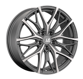 Литой диск LS FlowForming RC84 8x18 5x114.3 ET 45 Dia 67.1 (серебристый матовый с полированной лицевой частью)