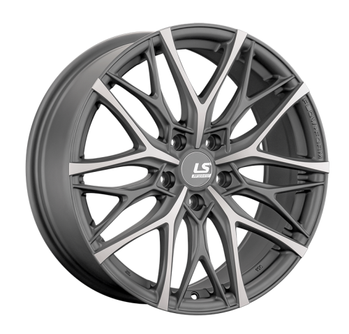 LS FlowForming RC84 8.5x19 5x114.3 ET 45 Dia 67.1 (черный глянцевый)