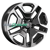 Литой диск Replay CHG38 7.5x19 5x114.3 ET 35 Dia 60.1 (чёрный глянцевый с полированной лицевой частью)