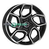 Литой диск Mak Express 7x17 5x160 ET 55 Dia 65.1 (black mirror)