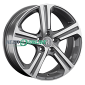 Литой диск Replay FD157 7.5x17 5x108 ET 47 Dia 60.1 (серый темный глянцевый полностью полированнный)