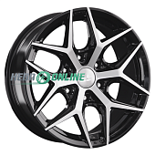 Литой диск LS Wheels LS1303 8x17 6x139.7 ET 30 Dia 106.1 (серый темный глянцевый полностью полированнный)