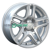 Литой диск LS Wheels LS802 7x16 5x112 ET 38 Dia 66.6 (серебристый полированный)