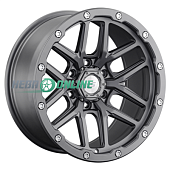 Литой диск LS Wheels LS1362 9.5x18 6x139.7 ET 0 Dia 106.1 (серебристый матовый темный)