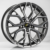 Литой диск Cross Street СR-19 6.5x16 4x100 ET 36 Dia 60.1 (черный глянцевый)