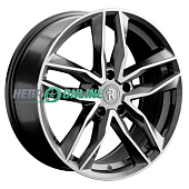 Литой диск Replay HV123 8x18 5x114.3 ET 37 Dia 66.6 (серый темный глянцевый с полированной лицевой частью)