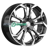 Литой диск Скад Дунай 7x17 4x100 ET 41 Dia 60.1 (серебристый)
