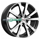 Литой диск iFree Бэнкс 7x17 5x100 ET 45 Dia 67.1 (black jack)