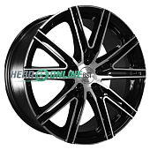 Литой диск RST R 168 8x18 5x108 ET 45 Dia 63.4 (черный глянцевый)