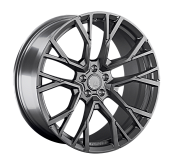 Литой диск LS Forged LS FG07 10.5x22 5x112 ET 43 Dia 66.6 (серебристый матовый с полированной лицевой частью)