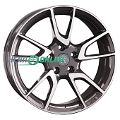 Литой диск Replay MR295 8x18 5x112 ET 43 Dia 66.6 (серый темный глянцевый полностью полированнный)