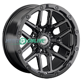 Литой диск LS Wheels LS1362 9.5x18 6x139.7 ET 0 Dia 106.1 (черный глянцевый)