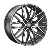 Литой диск LS FlowForming RC59 8.5x19 5x114.3 ET 40 Dia 67.1 (серый темный глянцевый полностью полированнный)