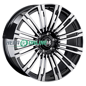 Литой диск LS Forged LS FG18 9x22 6x139.7 ET 45 Dia 95.1 (черный глянцевый)