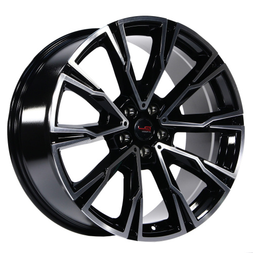 LegeArtis Concept B544 10.5x20 5x112 ET 40 Dia 66.6 (серый темный глянцевый полностью полированнный)