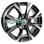 Литой диск RST R 045 6x15 4x100 ET 50 Dia 60.1 (черный глянцевый)