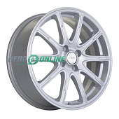 Литой диск Khomen KHW1707 6.5x17 4x100 ET 44 Dia 54.1 (f-silver)