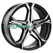 Литой диск RST R 099 7.5x19 5x114.3 ET 45 Dia 67.1 (черный глянцевый)