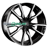 Литой диск Replay CHG64 7x19 5x114.3 ET 45 Dia 60.1 (чёрный глянцевый с полированной лицевой частью)