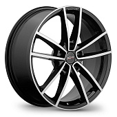 Литой диск X Trike X-140 7.5x19 5x114.3 ET 37 Dia 66.6 (черный с полированной лицевой частью)