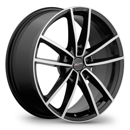 X Trike X-140 7.5x19 5x114.3 ET 37 Dia 66.6 (черный с полированной лицевой частью)