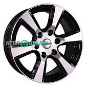 Литой диск NEO 805 7.5x18 6x139.7 ET 25 Dia 106.1 (черный глянцевый)