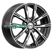 Литой диск iFree Драйвер 6x15 5x100 ET 38 Dia 57.1 (серый тёмный глянцевый)