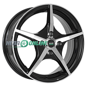 Литой диск Megami MGM-19 5.5x14 4x100 ET 40 Dia 54.1 (серый темный глянцевый полностью полированнный)