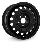 Штампованный диск Trebl R-1677 6.5x16 5x114.3 ET 44 Dia 67.1 (черный глянцевый)