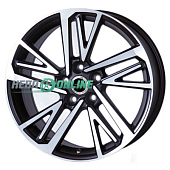 Литой диск Replica FR XH292 8x19 5x114.3 ET 45 Dia 60.1 (черный глянцевый полированная лицевая сторона диска)