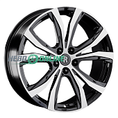 Литой диск Replay CHG14 8x18 5x114.3 ET 49.5 Dia 60.1 (чёрный глянцевый с полированной лицевой частью)