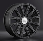 Литой диск LS Wheels LS812 6x15 6x139.7 ET 33 Dia 106.1 (черный матовый)