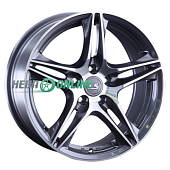 Литой диск LS Wheels LS1056 8x18 5x114.3 ET 35 Dia 67.1 (серебристый полированный)