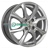 Литой диск Скад Тулон 6x15 4x108 ET 27 Dia 65.1 (серебристый)