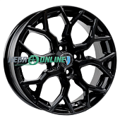 Литой диск Venti 1619 6x16 4x98 ET 33 Dia 58.6 (серебристый с полированным ободом)